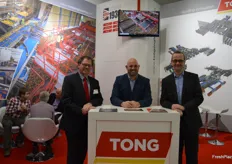 The gentlemen from Tong were present as ever, promoting a new barrel washer this year. Eddy Deschuymer, Charlie Rich and Simon Lee.